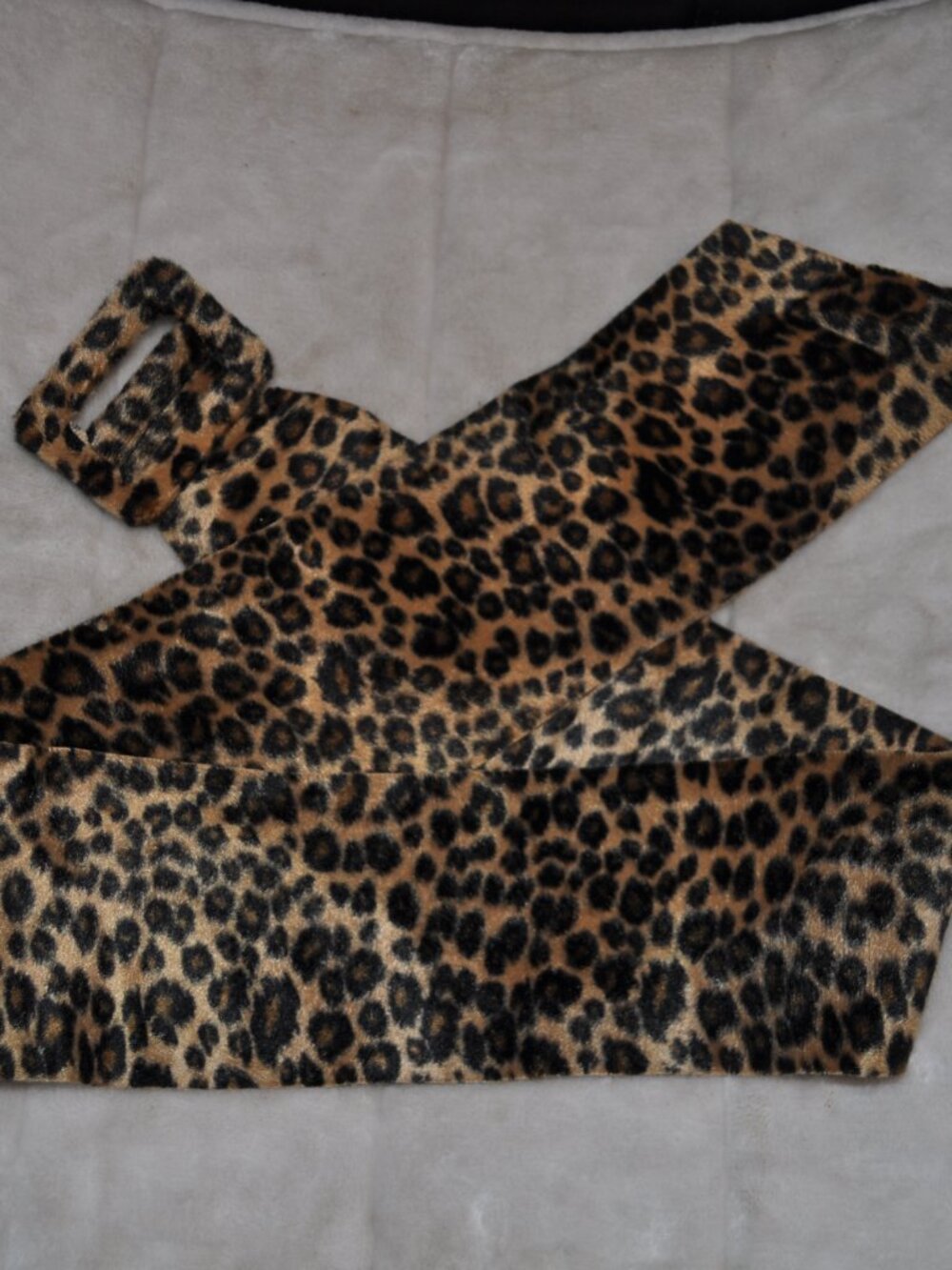 Women's Wide Cinch Belt Retro Vintage Leopard Print Waist Belt Waistband for Dre